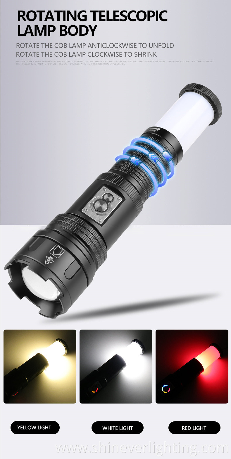  steel torch light